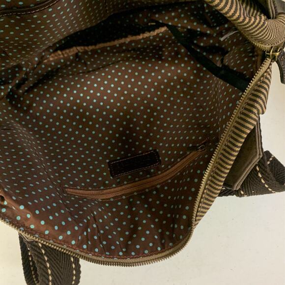 Chala Handbag Shoulder Purse Tote Bag with Elephant Charm, Stone Gray - Picture 5 of 12